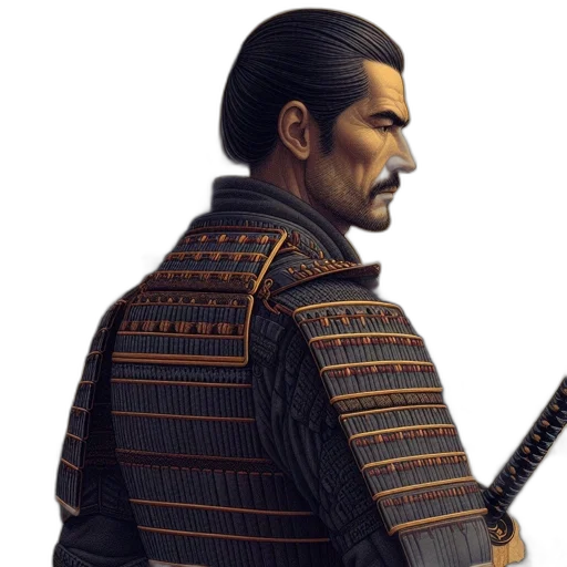 staff, sword, jacket, face transparent PNG cut-out