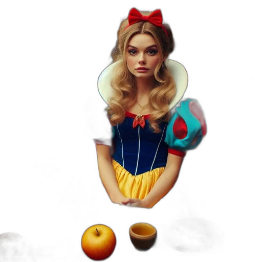 dress, crown, food, face transparent PNG cut-out