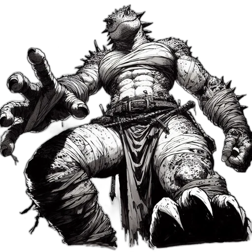 dragon, creature, animal, comic book art transparent PNG cut-out