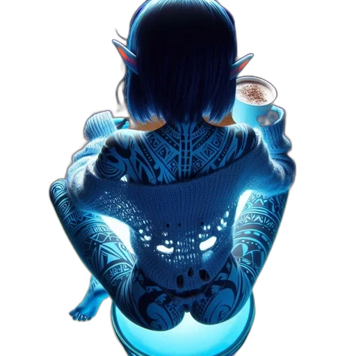 dress, dragon, mask, bottle transparent PNG cut-out