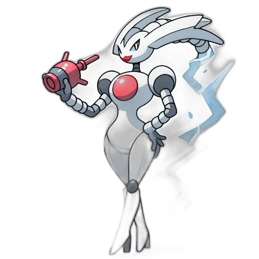 robot, weapon, staff, creature transparent PNG cut-out