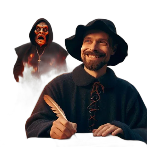 staff, mask, creature, face transparent PNG cut-out