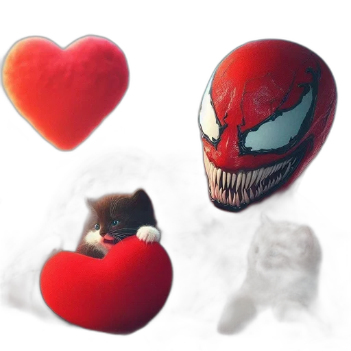 mask, concept art, 3d render, comic book art transparent PNG cut-out