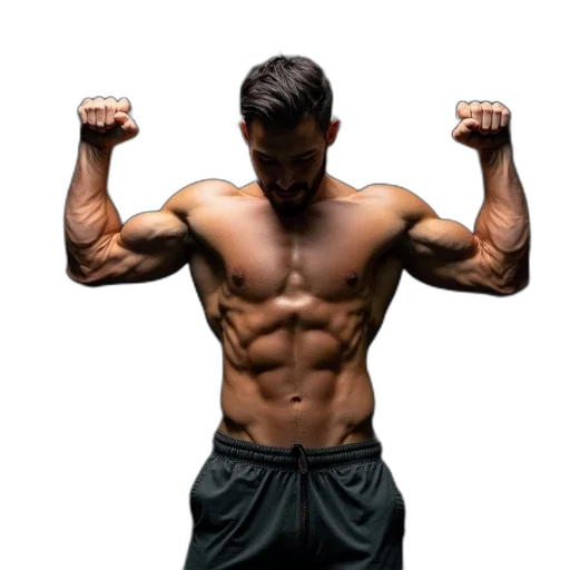 weapon, photorealistic, man, doing transparent PNG cut-out