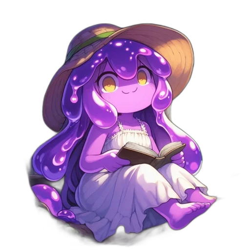 hat, staff, crown, creature transparent PNG cut-out