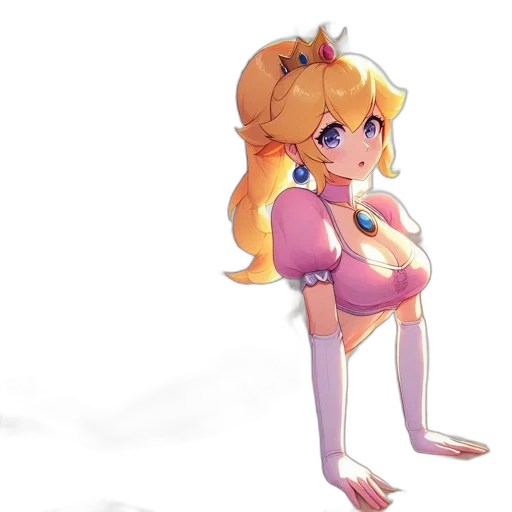 dress, crown, staff, concept art transparent PNG cut-out