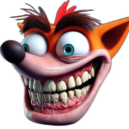 animal, creature, mask, face transparent PNG cut-out