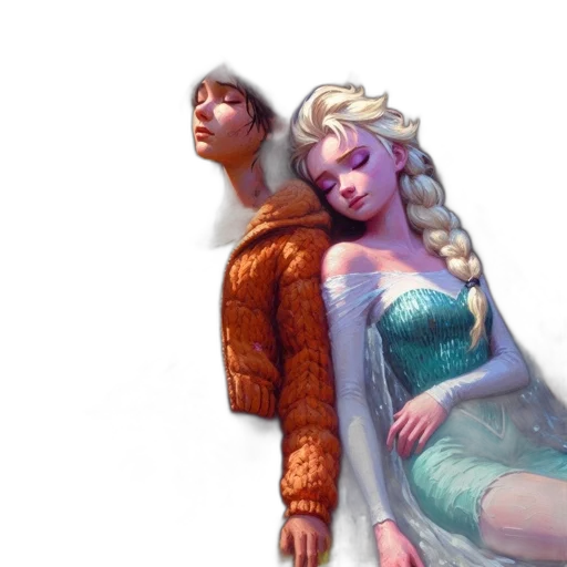 jacket, dress, concept art, fantasy art transparent PNG cut-out