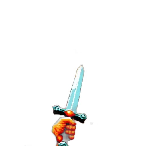 sword, weapon, staff, robot transparent PNG cut-out