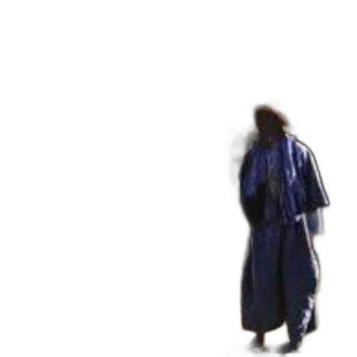 jacket, dress, staff, hair transparent PNG cut-out
