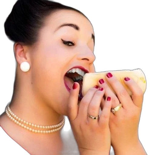 food, jewelry, face, creature transparent PNG cut-out