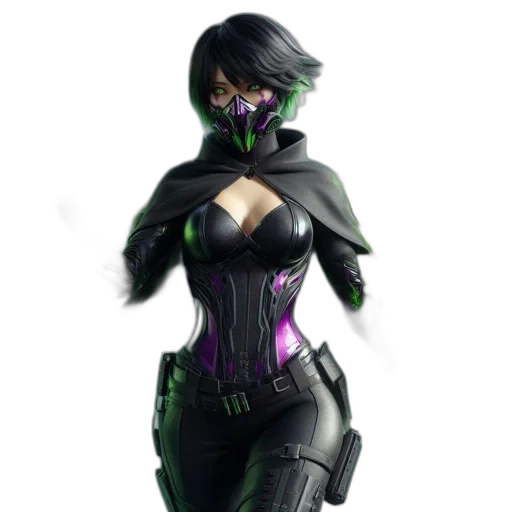 mask, robot, dress, jacket transparent PNG cut-out
