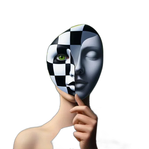 mask, face, robot, hat transparent PNG cut-out