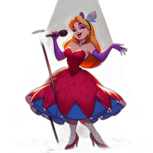 staff, dress, crown, weapon transparent PNG cut-out