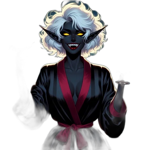 mask, staff, creature, jacket transparent PNG cut-out