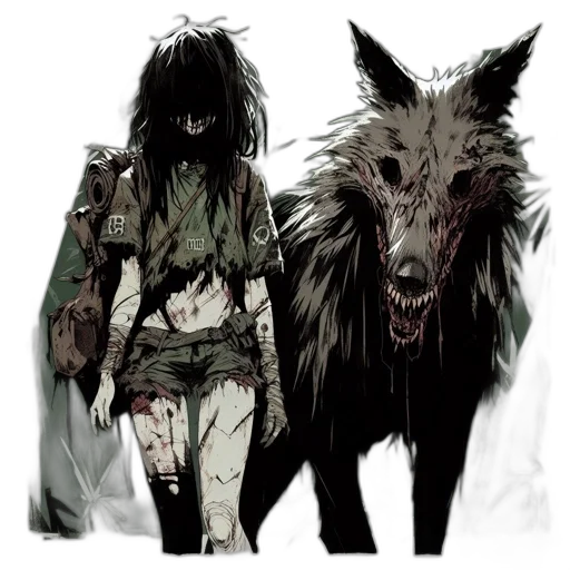 animal, mask, creature, concept art transparent PNG cut-out