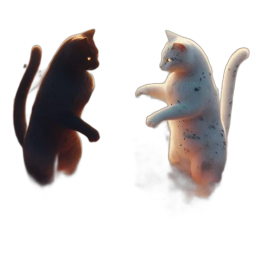 animal, creature, concept art, 3d render transparent PNG cut-out