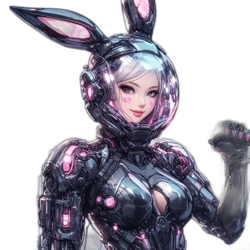 robot, dress, cyberpunk, concept art transparent PNG cut-out