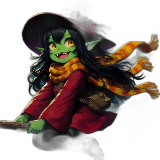 dragon, staff, creature, fantasy art transparent PNG cut-out