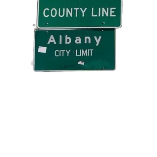 city street, green, sign, indicating transparent PNG cut-out