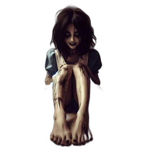creature, face, mask, staff transparent PNG cut-out