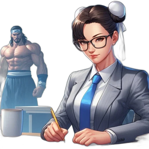staff, jacket, weapon, concept art transparent PNG cut-out