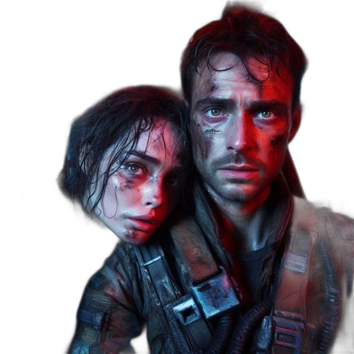 jacket, concept art, cyberpunk, photorealistic transparent PNG cut-out