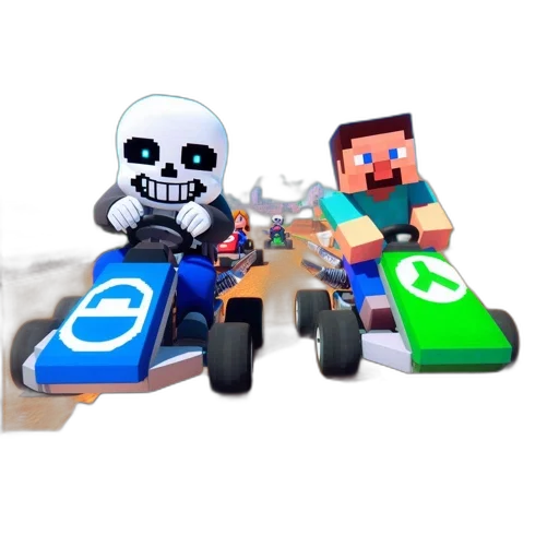 car, robot, pixel art, concept art transparent PNG cut-out