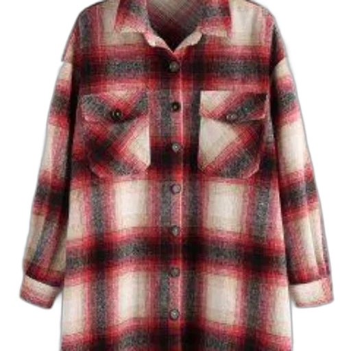 jacket, dress, red, beige transparent PNG cut-out