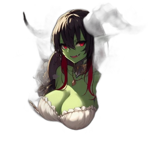 dragon, mask, staff, creature transparent PNG cut-out