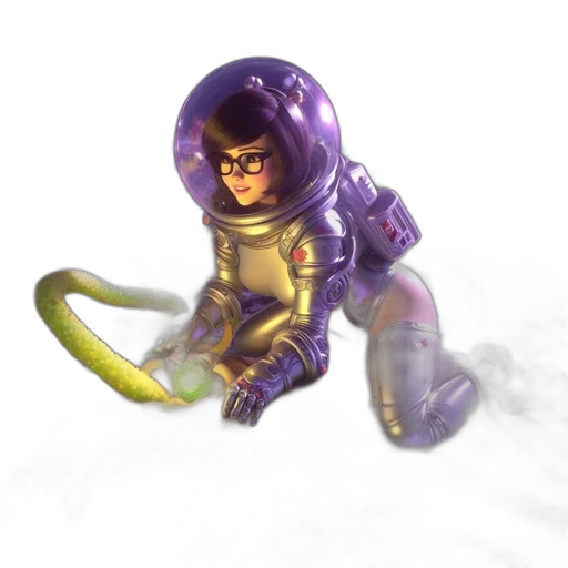 staff, weapon, robot, creature transparent PNG cut-out