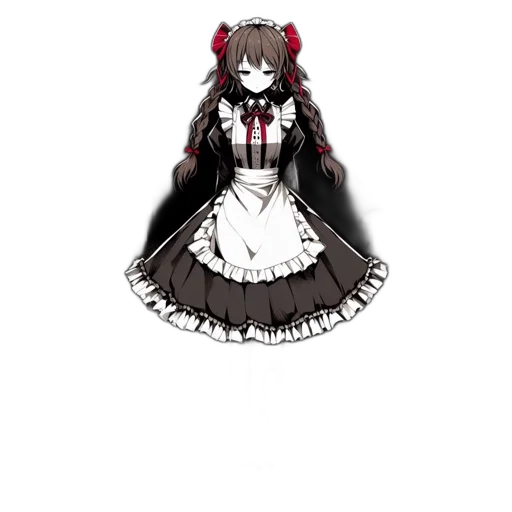dress, creature, animal, hair transparent PNG cut-out
