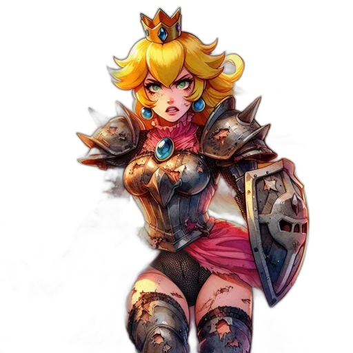 weapon, crown, sword, fantasy art transparent PNG cut-out