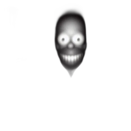 face, mask, creature, hair transparent PNG cut-out