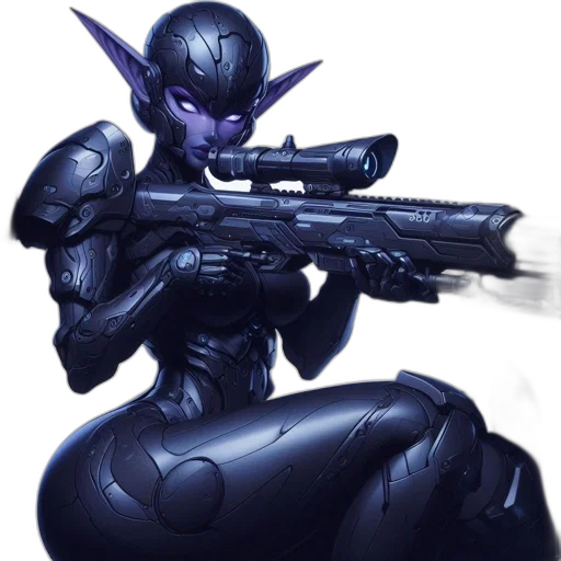 weapon, robot, concept art, fantasy art transparent PNG cut-out