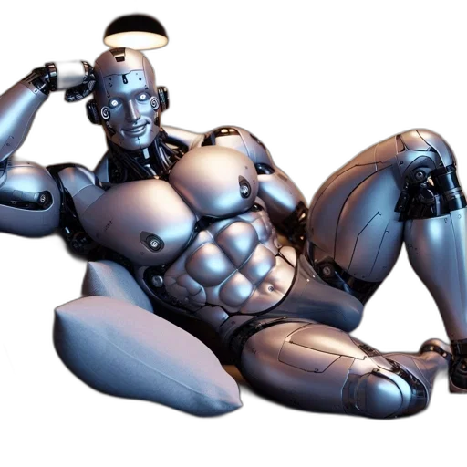 robot, animal, cyberpunk, concept art transparent PNG cut-out