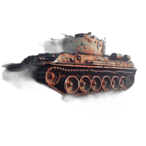 weapon, car, animal, 3d render transparent PNG cut-out