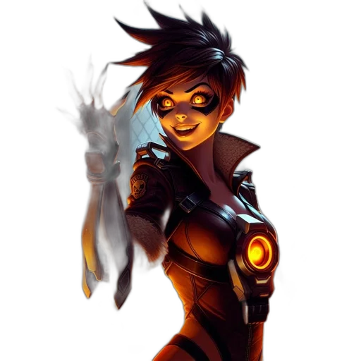 staff, weapon, robot, comic book art transparent PNG cut-out