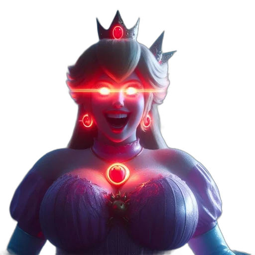 crown, robot, mask, dress transparent PNG cut-out