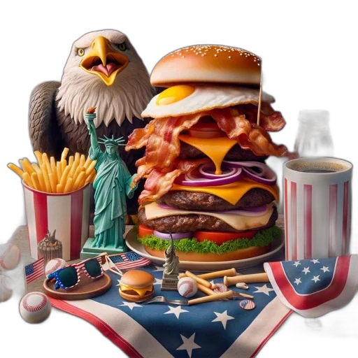 food, photorealistic, 3d render, concept art transparent PNG cut-out