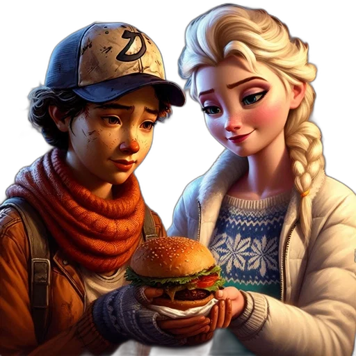 food, concept art, fantasy art, comic book art transparent PNG cut-out