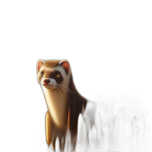 animal, creature, staff, hair transparent PNG cut-out