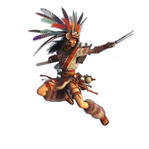 staff, weapon, concept art, 3d render transparent PNG cut-out