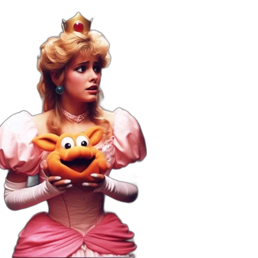crown, dress, concept art, princess transparent PNG cut-out