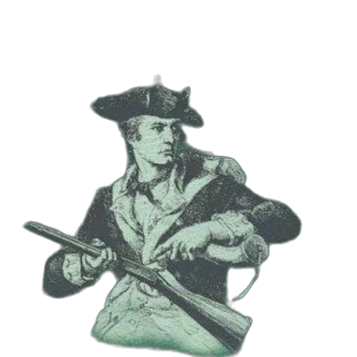staff, jacket, weapon, hat transparent PNG cut-out