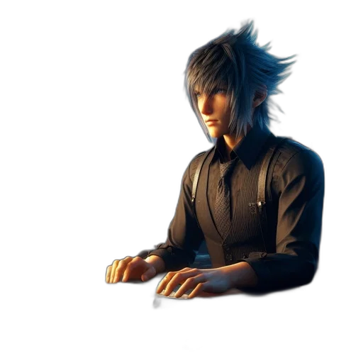 staff, face, jacket, hair transparent PNG cut-out