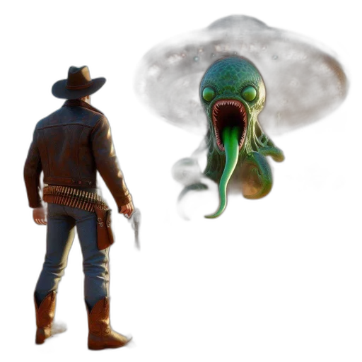 creature, hat, animal, jacket transparent PNG cut-out