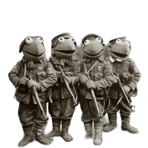 staff, concept art, four, puppet-like transparent PNG cut-out