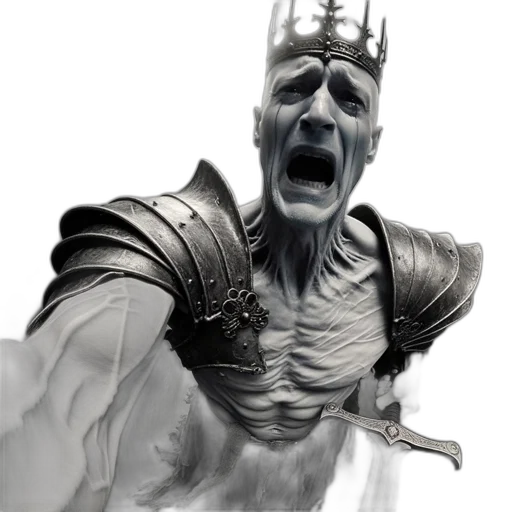 crown, creature, face, mask transparent PNG cut-out