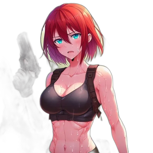 weapon, robot, dress, sword transparent PNG cut-out